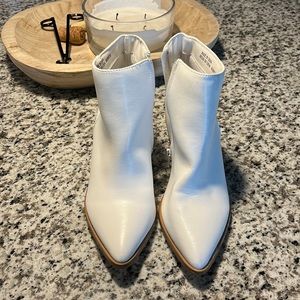 White Forever 21 Booties